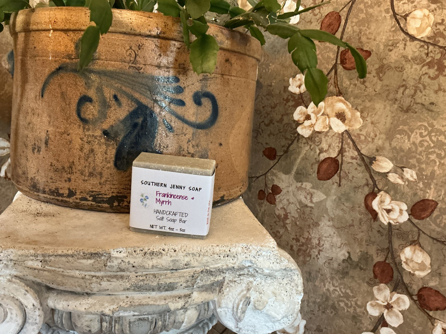 Frankincense & Myrrh Salt Bar