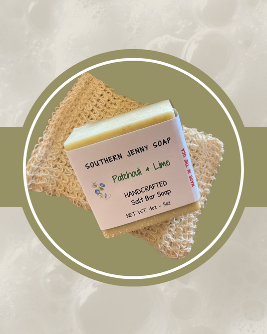 Patchouli & Lime Salt Bar