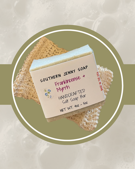 Frankincense & Myrrh Salt Bar