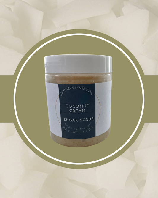 Coconut Cream Sugar Scrub 10 oz