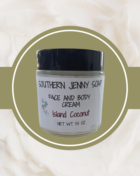 Island Coconut Face and Body Cream