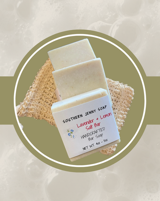 Lavender & Lemon Salt Bar