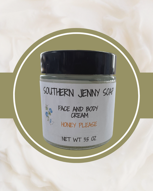 Face and Body Cream - Honey Please