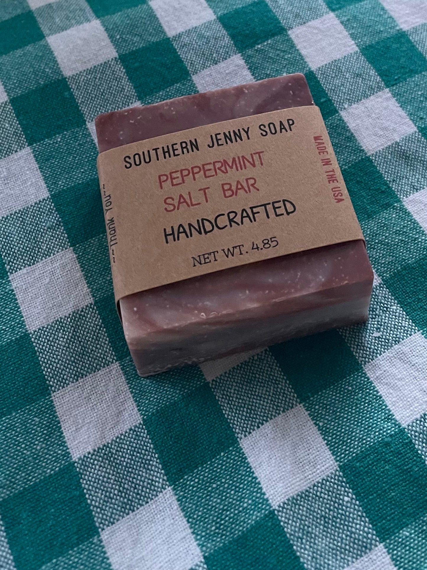 Peppermint Salt Bar