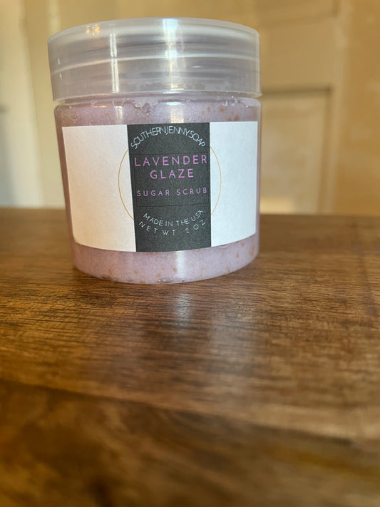 Lavender Glaze Sugar Scrub 10 oz.