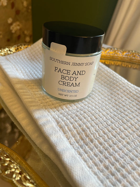 Face and Body Cream Unscented