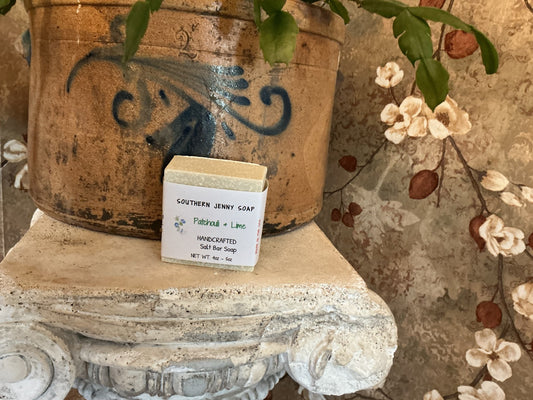 Patchouli & Lime Salt Bar