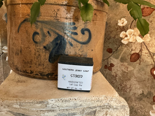 Stoked Charcoal Salt Bar