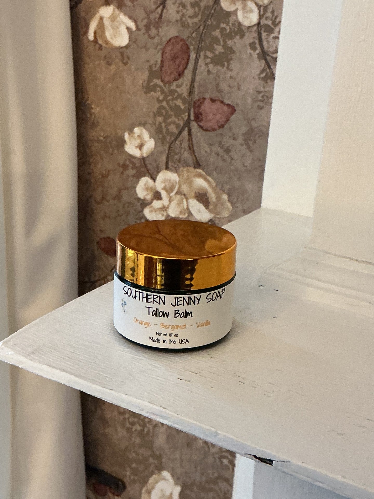 Tallow Balm with Orange ~ Bergamot ~ Vanilla