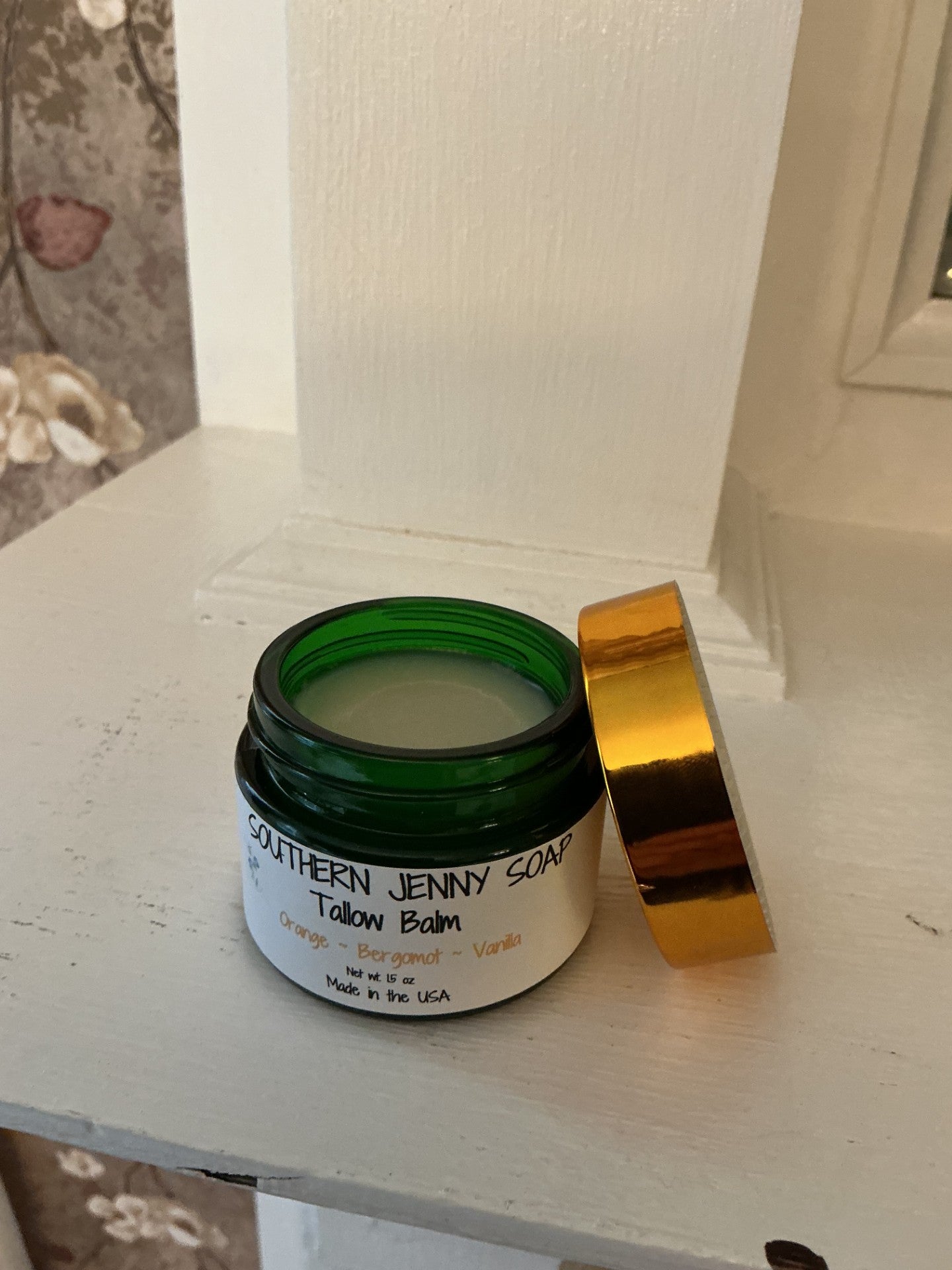 Tallow Balm with Orange ~ Bergamot ~ Vanilla